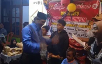 Gebyar Kemerdekaan Sambut HUT RI ke 77 Di Dusun Bedingin Desa Sukorejo Kota Nganjuk Berjalan Meriah