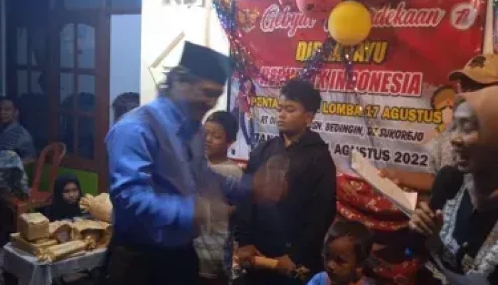 Gebyar Kemerdekaan Sambut HUT RI ke 77 Di Dusun Bedingin Desa Sukorejo Kota Nganjuk Berjalan Meriah