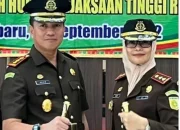 Kejaksaan Tinggi Riau Dr. Supardi, S.h., M.H. Melantik Kejari Negeri Pelalawan Yang Baru