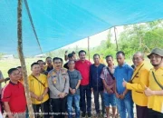 Peletakkan Batu Pertama Gedung Serba Guna DPD Onur Inhu Berjalan dengan Sukses