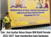 Ketua Umum dan Pengurus IKM Rohil Resmi Dilantik Bupati Rohil, Asri Auzhar : Siap Dukung Pemerintah 
