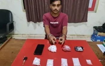 Tim Mata Elang Polres Kuansing Ungkap Peredaran 110 Gram Shabu
