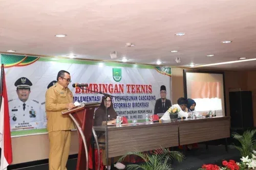 Wujudkan Tata Kelola Pemerintahan Yang Baik, Zaki : Reformasi Birokrasi Dapat Terlaksana Di Rohul