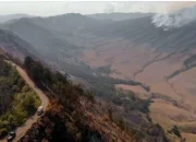 Ditutup total! kebakaran Bromo, akses hanya untuk warga Ranupani dan Ngadas