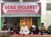 Kapolres Meranti ajak Warga Memupuk Semangat Persatuan untuk Menciptakan Pemilu Damai 2024 Dengan Sholawat