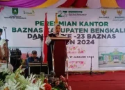 Resmikan Kantor Baznas Bengkalis, Bupati Apresiasi Pengumpulan ZIS