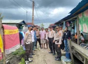 Sapa Masyarakat Suku Duano, Kapolsek Kateman Sosialisasikan Pemilu Damai Hingga Pelosok Desa