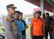 Ditengah Musibah Banjir, Kapolres Bengkalis Gencarkan Colling System Pemilu Damai 2024 di Siak Kecil