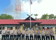 Kapolres Meranti Apresiasi Dedikasi BKO Pam TPS Polda Riau dan Brimob dalam Pengamanan Pemilu 