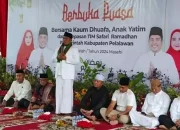 Bupati Pelalawan Saling Berbagi dengan Kaum Dhuafa dan Anak Yatim