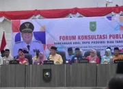 Pemkab Bengkalis Ikuti Forum Konsultasi Publik Rancangan Awal RKPD Provinsi Riau Tahun 2025