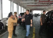 Disambut Kapolres dan Sekda, Kapolda Riau Kunker ke Bengkalis Naiki Ro-Ro Swarna Putri 