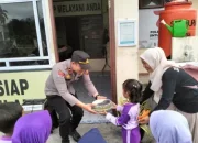 Secara Humanis Polsek Rangsang Kenalkan Aturan Lalu lintas Sejak Dini