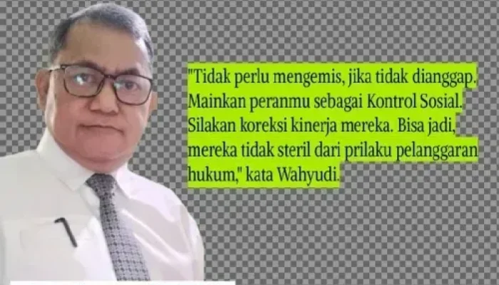 Wahyudi El Panggabean: Jangan Jadikan Profesi Jurnalistik sebagai Sarana Mengeluh dan Mengemis, Utamakan Martabat Profesi