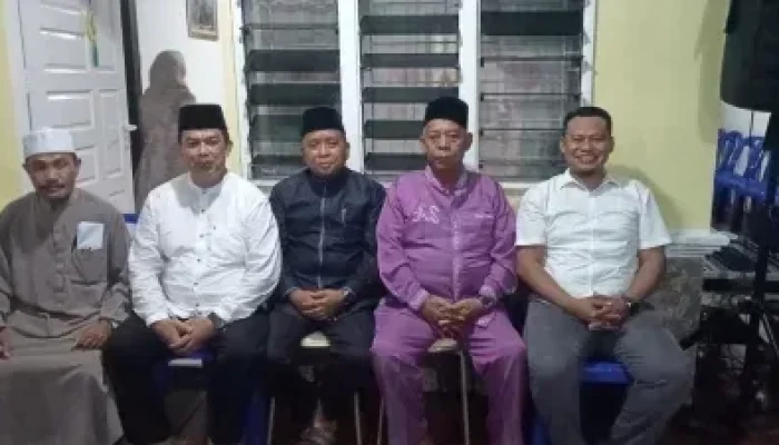 Silaturahmi dengan Masyarakat Lorong Pisang, Nazaruddin Nasir; Ingin Kampung Kita Berkembang dan Maju