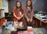 Berprofesi Jadi Kurir Sabu, Dua Wanita Cantik di Meranti Ditangkap Polisi