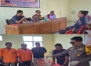 Kapolsek Bagan Sinembah gelar Pemusnahan BB Narkotika Jenis Sabu