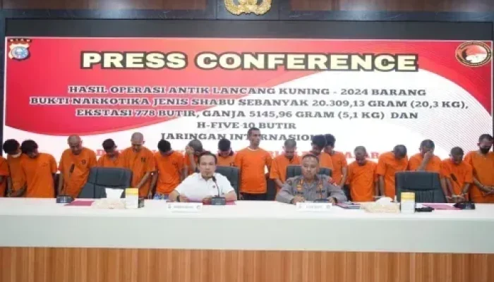Ditresnarkoba Polda Riau Gelar Operasi Antik Selama 22 Hari dan Amankan 485 Tersangka