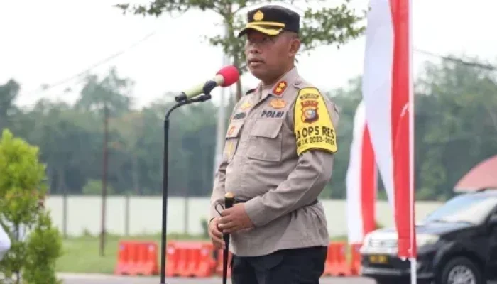 Sambut HUT Ke-79 RI, Kapolres Meranti Ajak Masyarakat Kibarkan Bendera Merah Putih