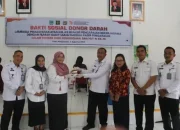 Lapas Kelas IIB Pasir Pengaraian Gelar Donor Darah