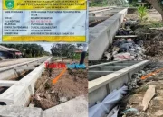 Warga Minta Kontraktor Timbun Pembangunan Turap Beton di Desa Deluk, Kabid SDA Malah Jawab sudah Cantik 