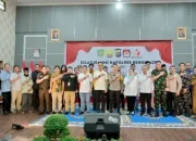 Kasmarni – Bagus Santoso Hadiri Deklarasi Pilkada Damai 2024 yang Ditaja Polres Bengkalis