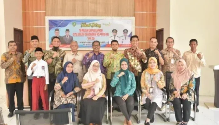 DPMD Bengkalis Dampingi Tim Klarifikasi Lapangan Status Kemajuan dan Kemandirian Desa Provinsi Riau di Pangkalan Batang Barat
