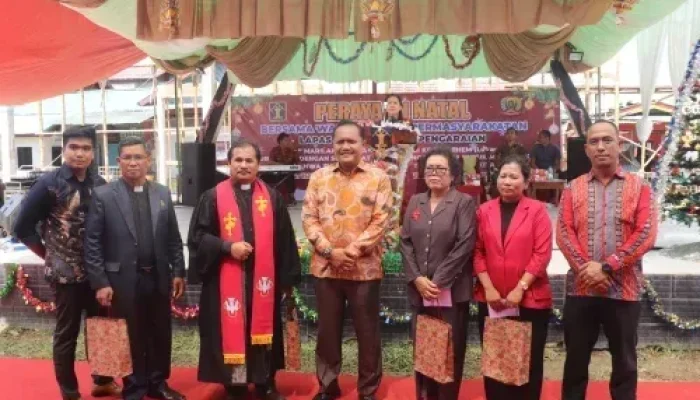 Natal Penuh Kasih di Lapas Kelas II B Pasir Pengaraian: Warga Binaan dan Keluarga Rayakan Bersama