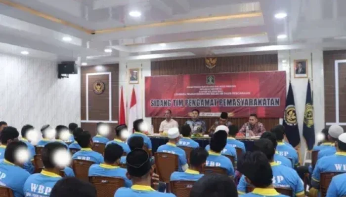 Menjelang Ramadhan, Lapas Pasir Pangarayan Sidang TPP 44 Orang Narapidana