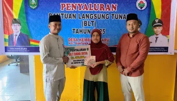 Terima Rp 900.000 untuk 3 Bulan, Pemdes Kembung Baru Salurkan BLT-DD Tahap 1 Tahun 2025