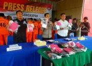 37 Hari, Polres Rohul Tangkap 45 Tersangka Narkoba, Termasuk Tiga Perempuan