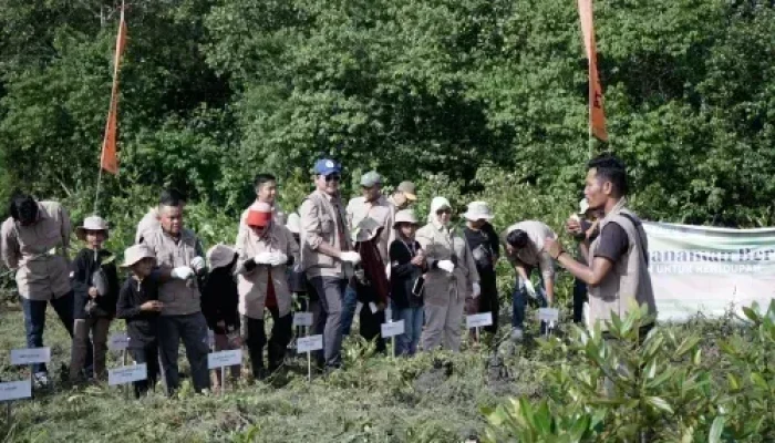 SKK Migas bersama KKKS Wilayah Sumbagut Kunjungi Ekowisata Binaan PT ITA