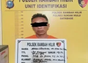 Aksi Keji Terhadap Mantan Istrinya, Polsek Rambah Hilir Gerak Cepat Bekuk Pelaku