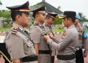 Polres Rohul Laksanakan Sertijab Lima Kapolsek, AKBP Emil Eka Putra Utamakan Kondusifitas Wilayah