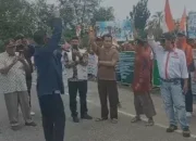 Plasma Fiktif Sejak 90-an, Massa 4 Desa Tuntut Keadilan di Kantor Bupati Inhu
