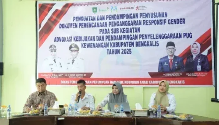 Bupati Bengkalis Buka Pelatihan Pendampingan dan Penyusunan Dokumen Perencanaan Penganggaran Responsif Gender