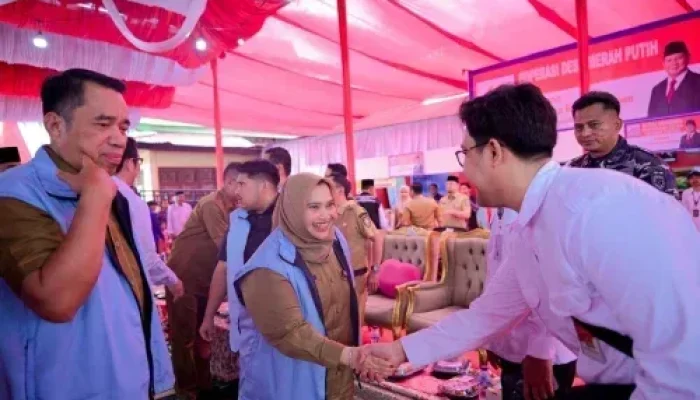 Diresmikan Presiden RI Secara Daring, Bupati Kasmarni Ikuti Peresmian Koperasi Merah Putih