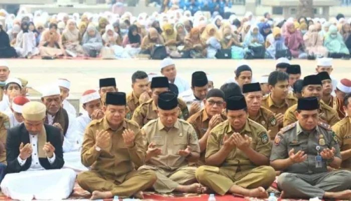 Rohul Diselimuti Asap, Pemkab Ajak Warga Gelar Shalat Minta Hujan