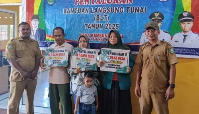 Pemdes Kembung Baru Kembali Salurkan BLT-DD Tahap 3 Tahun 2025