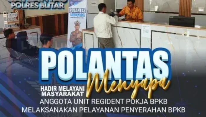 Dekatkan Diri ke Masyarakat, Satlantas Blitar Ubah Pelayanan Jadi Lebih Cepat dan Bersahabat