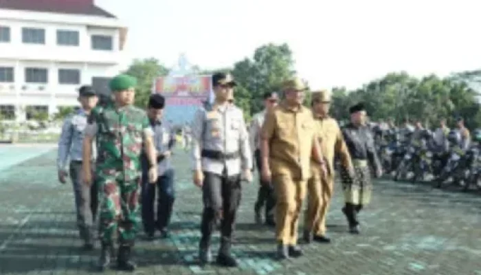 Rokan Hulu Siaga Karhutla, Bupati Anton Pimpin Apel