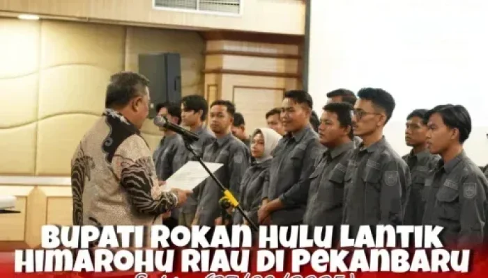 Bupati Rohul Anton Dukung HIMAROHU Riau Jadi Motor Inovasi Pemuda untuk Bangun Negeri