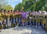 Menyatukan Langkah di Bandar Laksamana, Pemdes Kembung Baru Hadir Pawai Ta’aruf MTQ ke-50