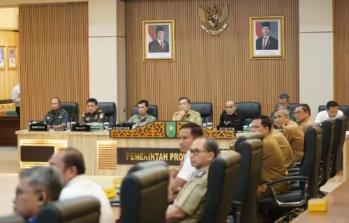 KemenHAM dan Pemprov Riau Bahas Penanganan TNTN, Pastikan Hak Warga Tetap Terjaga