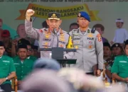 Kapolri Pimpin Apel Banser, 11 Ribu Personel Siap Amankan Natal dan Tahun Baru