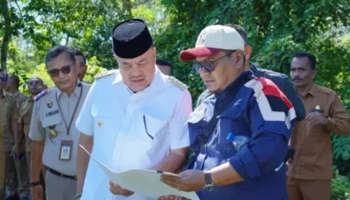 Bupati Nagan Raya Tinjau Pematokan Lahan Sekolah Rakyat, Akses Pendidikan untuk Warga Miskin Dipercepat