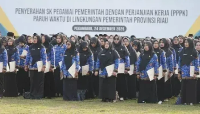 Ribuan Honorer Riau Resmi Jadi PPPK Paruh Waktu, Pemprov Tegaskan Tanggung Jawab dan Integritas