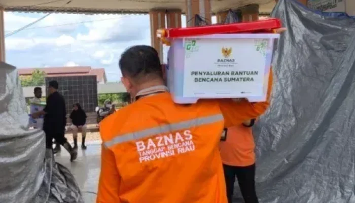 Baznas Riau Turun ke Aceh Tamiang, Warga Krisis Air dan Logistik