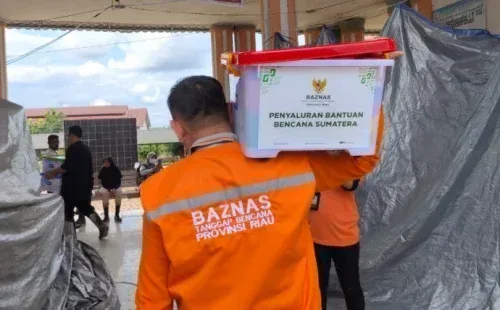 Baznas Riau Turun ke Aceh Tamiang, Warga Krisis Air dan Logistik