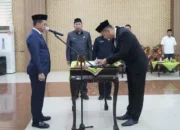 Hatta Dilantik Lagi Jadi Direktur Perumda Way Sekampung, Bupati Tekankan Perbaikan Air Bersih